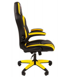 Кресло геймерское CHAIRMAN GAME 15 Черный Желтый