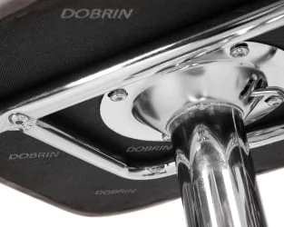 Стул барный DOBRIN CHARLY Серый велюр MJ9-75