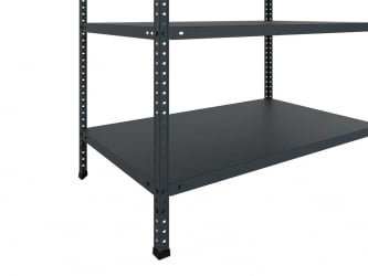Стеллаж МС 200/100кс40/5 Блаcк / MS 200/100x40/5 Black