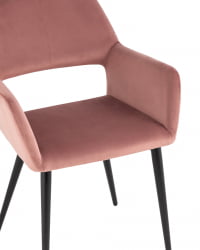 Стул Денди велюр Пыльно-розовый