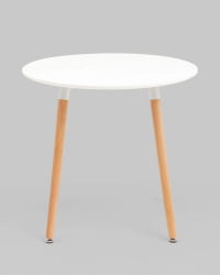 Стол круглый Рокки New D=80 белый