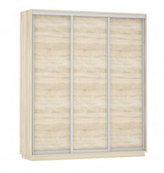 Шкаф-купе трехдверный Экспресс Трио Элемент 1800х2200х Дуб сонома / 1800х2200h