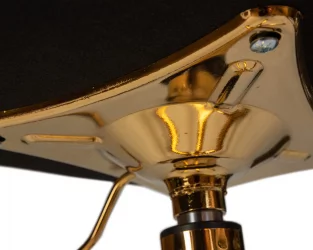 Офисное кресло для персонала DOBRIN DIANA Чёрный велюр MJ9-101