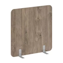 Перегородки на металлических опорах на фетровых подпятниках R-line DP.F-120-120 Тиквуд Темный