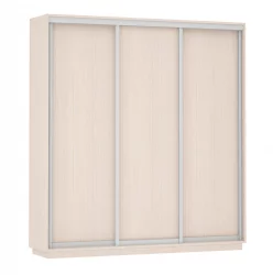 Шкаф-купе трехдверный Экспресс Трио Элемент 2100х2400х Дуб молочный / 2100х2400h