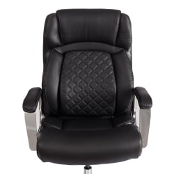 Кресло Atlant рецикл. кожа/иск. кожа, черный