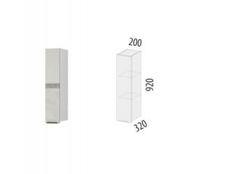 Шкаф кухонный (лев/прав) Бостон 104.19