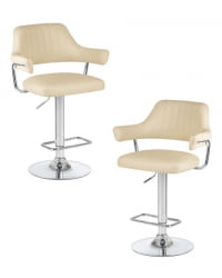 Стул барный DOBRIN CHARLY (кремовый) 2 шт