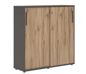 Шкаф с дверьми-купе EDIS EMC 1343 Дуб Денвер светлый Мокко Мокко