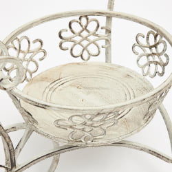 Цветочница Secret de Maison BROUETTE (mod. PL08--7690) металл, 34*40*36см, Античный серый