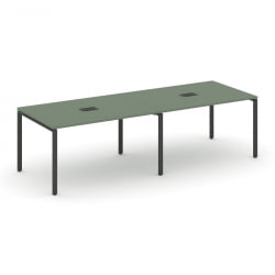 Стол переговорный (2 столешницы) CONCEPT CN.PRG-024 Кобо Антрацит