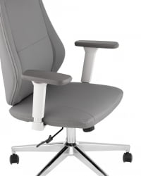 Кресло руководителя ТопЧаирс Тропхей серый / TopChairs Trophey