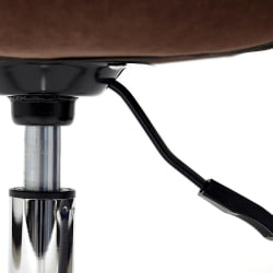 Компьютерное кресло STYLE флок , коричневый, 6