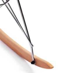 Кресло CINDY (mod. C1025A) пластик/металл/дерево, 65 х 61 х 74 см, серый 024 /натуральный