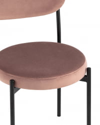 Стул Бриф NEW велюр Пыльно-розовый