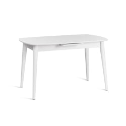 Стол-автомат RAMBO (mod. 1193) МДФ/пластик, 130+30 x 80 x 75 см, white (белый)