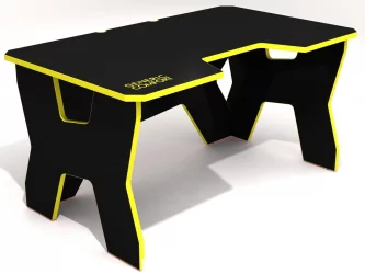 Стол геймерский Generic Comfort Gamer2/DS/NY Желтый Черный