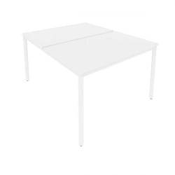 Рабочая станция на металлокаркасе SLIM SYSTEM С.СП-4.3 Белый-Белый