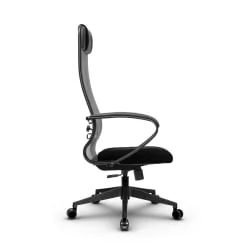 Офисное кресло МЕТТА Комплект 11, Основание 17832 Светло-серый Black