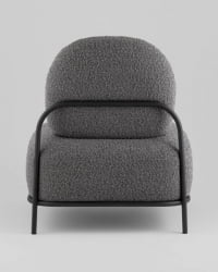 Кресло Стоун К new ткань букле темно-серый
