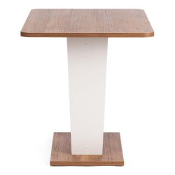 Обеденный стол TIBI нераздвижной ЛДСП, 68,6 х 110 х 75 см, Дуб Канзас/Пепел