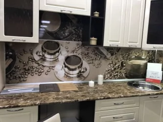 Глянцевый фартук (КОМПОЗИТ) КМ 40 / KM