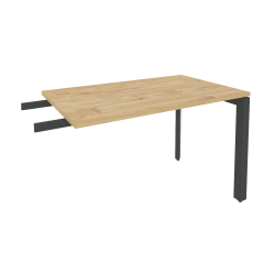 Брифинг-приставка на П-образном м/к ONIX O.MP-BR-11 Тиквуд Светлый/Антрацит