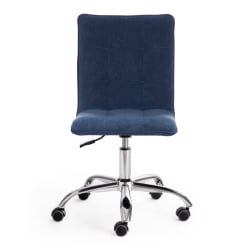 Компьютерное кресло ZERO велюр Clermon, св.-синий, 145