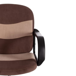 Компьютерное кресло BAGGI PA флок , коричневый/бежевый, 6/7