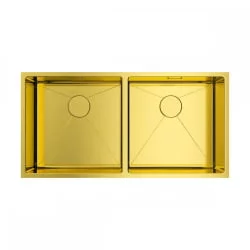Мойка Omoikiri Taki 86-2-Lg Нерж.Сталь/Светлое Золото