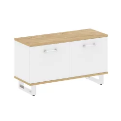 Греденция малая SHIFT SK.GR-M Тиквуд Светлый/Белый Бриллиант