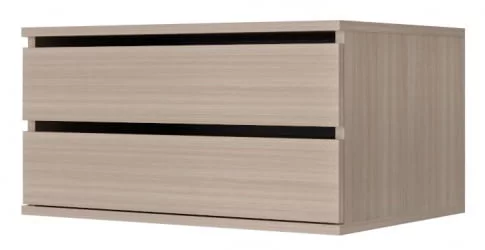 Тумба с 2 ящиками Хит-Т-14 Аруба Венге