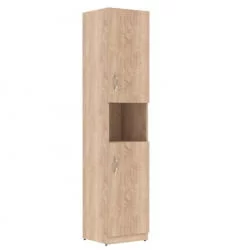 Шкаф колонка c 2-мя глухими малыми дверьми СР-5У.4 Л Дуб Сонома Светлый / c SR-5U.4 L