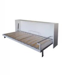 Кровать-трансформер Смарт 3 откидная Белая шагрень