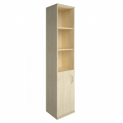 Шкаф высокий узкий левый Riva А.СУ-1.1 Л Клен