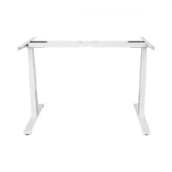 Подстолье для стола с электроприводом и регулировкой высоты 2 мотора, память 4 уровня высоты, белый