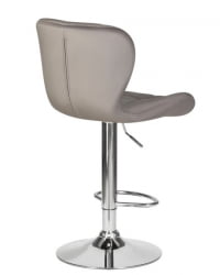 Стул барный DOBRIN BARNY (серый велюр (MJ9-75)) 2 шт