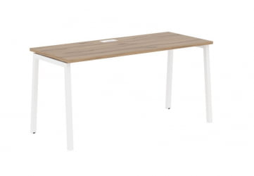 Стол письменный EDIS ELST 1567 Дуб Денвер светлый Белый