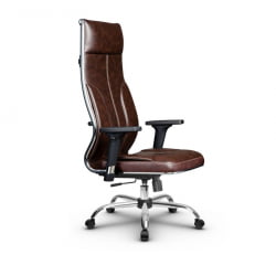 Кресло руководителя Metta L 1m 46/2D Комплект 5 Коричневое