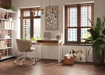 Стол письменный Леонардо, дуб сонома светлый/белый