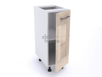 Стол С-30, Дублин (300*470*820) Дуб галифакс белый, 21601 