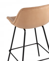 Стул полубарный Деймон (ПБ) экокожа Бежевый