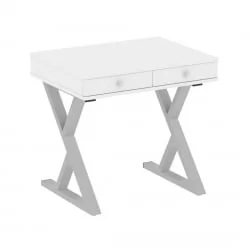 Стол письменный HOME OFFICE VR.SP-1-79.M Белый Бриллиант/Серый металл