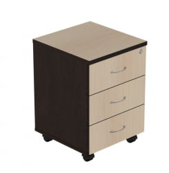 Тумба подкатная Р.Т-3 ЗЦ Венге Дуб Молочный