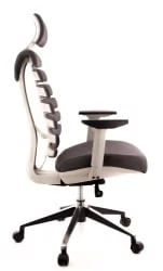 Эргономичное кресло Ergo Black ткань Серый