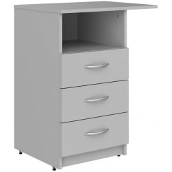 Тумба приставная левая SC-3D.2 L Серый