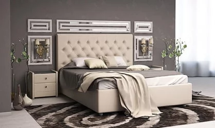 Кровать Beatrice Бежевый_68395