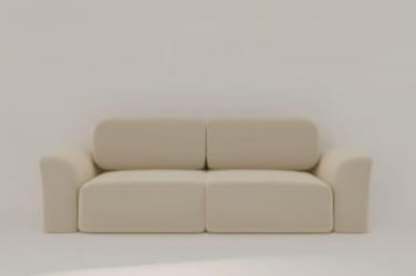 Диван прямой Сольхейм (Berhouse) Цвет фасада: Левис 08 велюр; Тип: Прямой; Материал фасада: Металл/Велюр