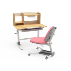 Стол письменный детский с регулировкой высоты и полками EUREKA ECD-XYL-80