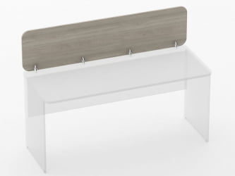 Экран разделительный Glassy 5.12.16 Дуб сантана светлый